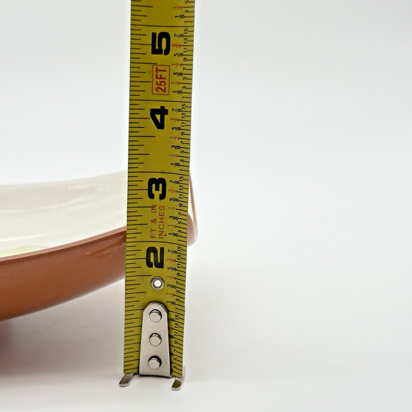 Stangl Pottery Carnival Tray 11.25" Footed Serving Bread MCM Pink Green Black - Picture 10 of 10